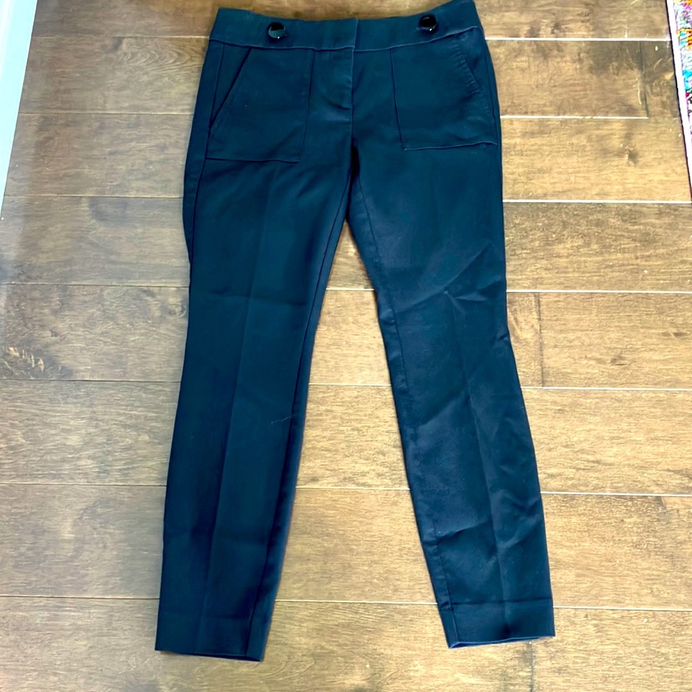 LOFT Marisa 2p skinny pants in black. EUC!